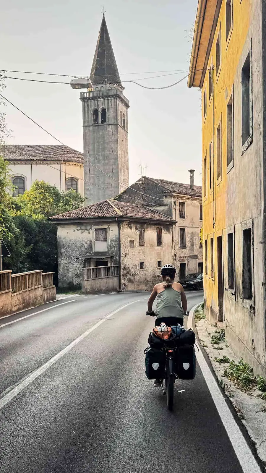 Fietsen door Italie